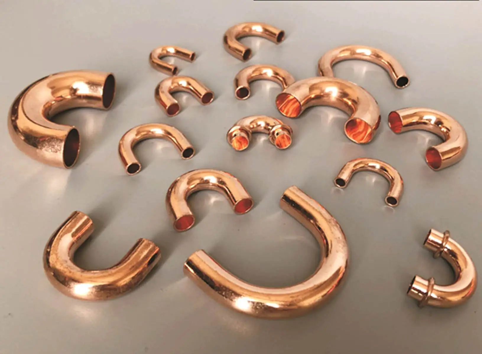 180 Angle Degree Return Bend Equal Copper Welding End Feed Plumbing Pipe Adapter Fitting Gas Water Oil Refrigerator