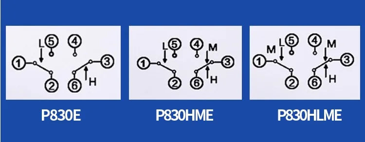 P830E P830HME P830HLME Pressure Protector Switch Air Conditioning Pressure Control Pneumatic Oil Pressure Controller