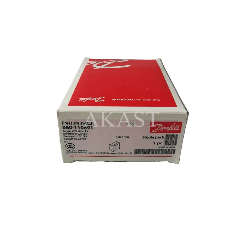 Original KP36 060-110891 DANFOSS Pressure Switch Controller G1/4A