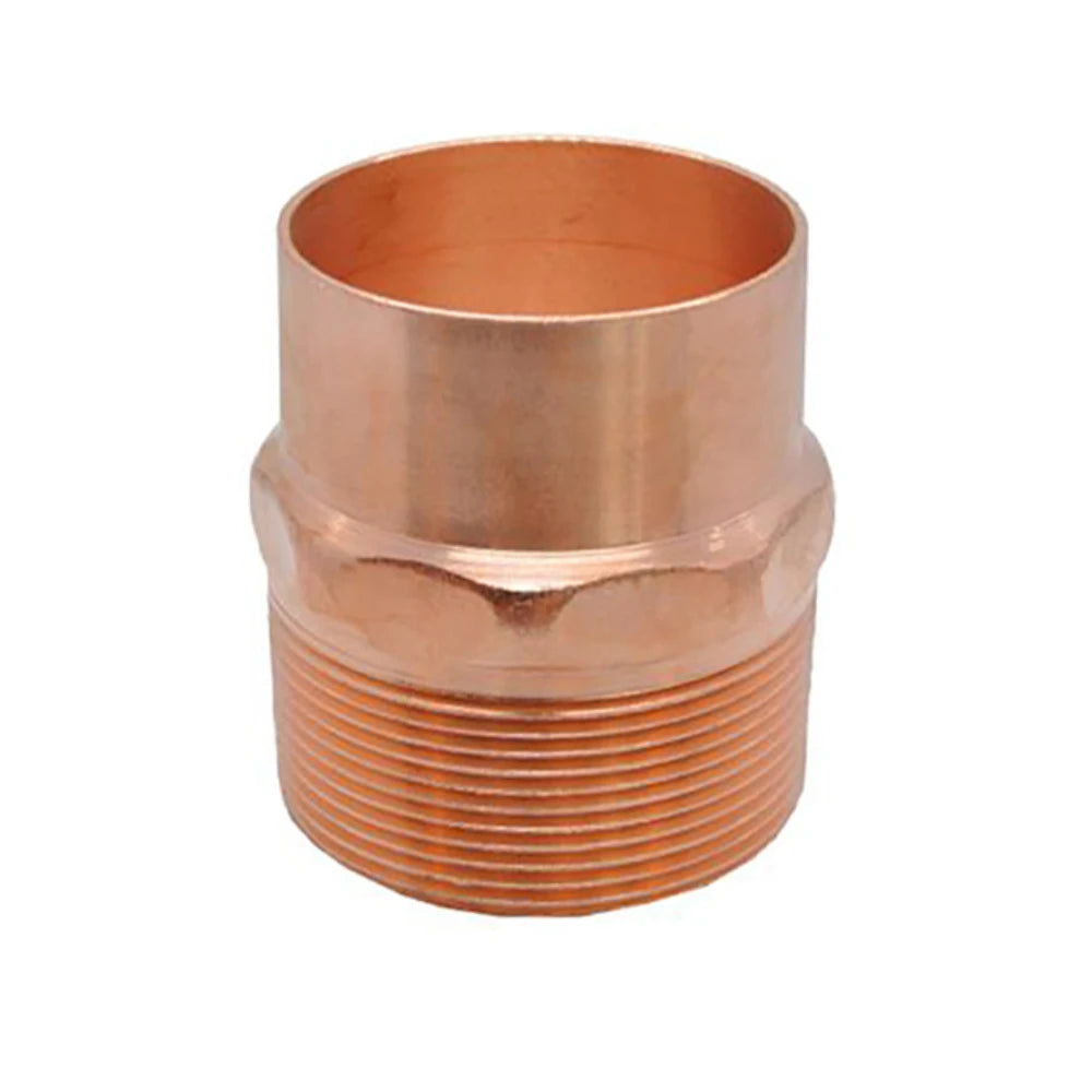 1/4" 3/8" 1/2" 3/4" 1" -4" BSP Male To Solder Cup Connector Copper End Feed Coupling Plumbing Fitting Coupler For Air Condition