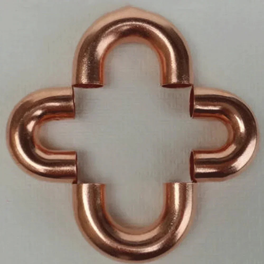 7 7.94 9.52 12.7 15.88 16 19mm 5/16" 3/8" 1/2" 5/8" 3/4" Pipe OD Copper 180 Degree Return Bend Fitting For Air Connditioner