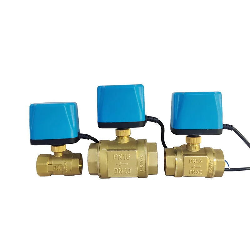 Tuya WiFi Smart Water Valve 3 Way Motorized Electric Ball Valve Smart Switch Timing Smart Life APP Alexa Alice Google Home