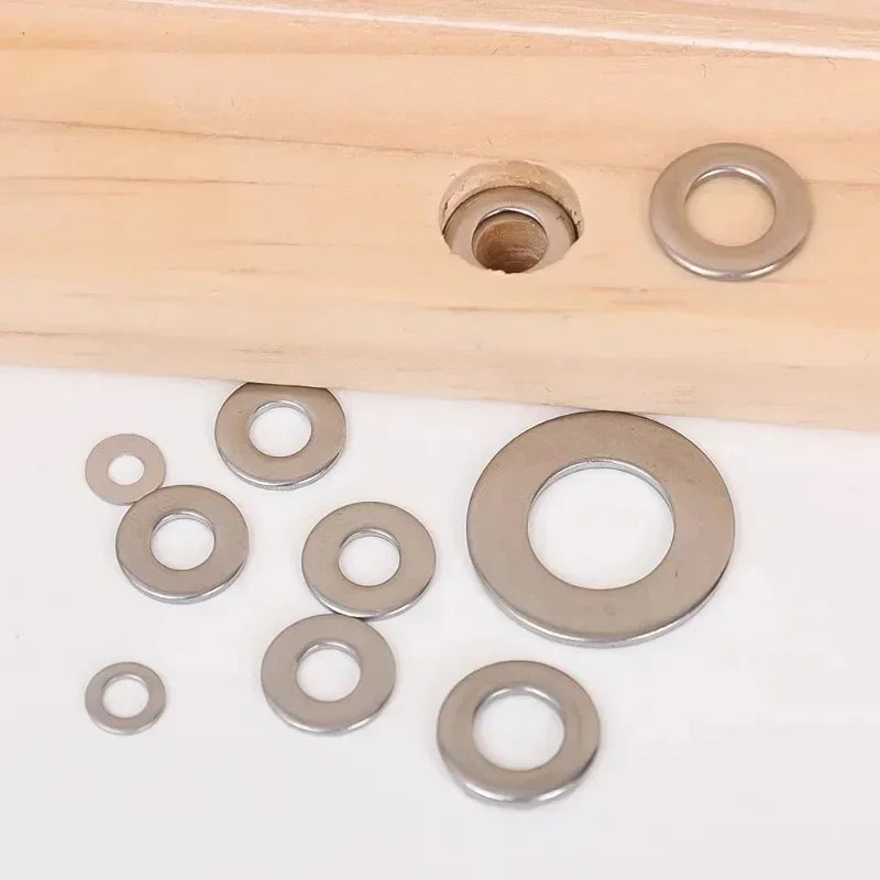 Stainless Steel Flat Washers for Ducting & HVAC Installations