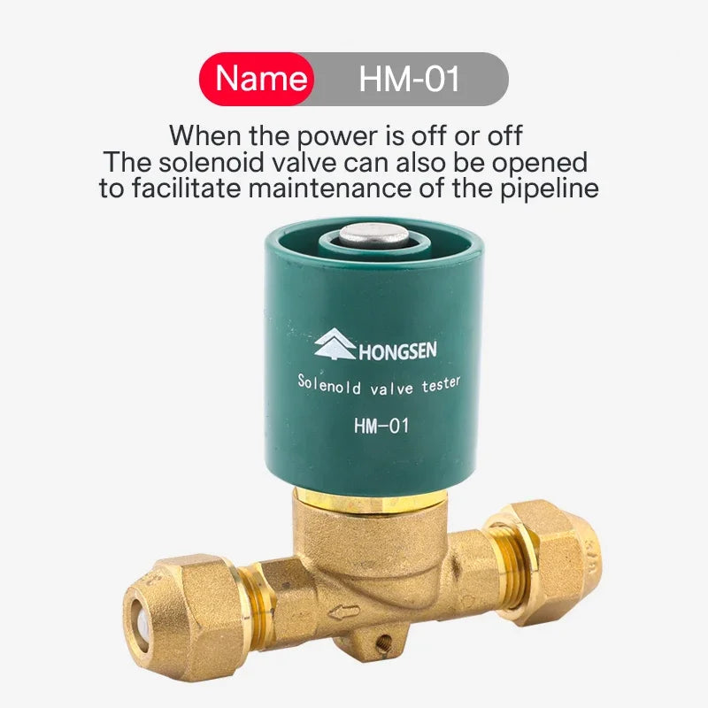 HONGSEN Cold Storage Solenoid Valve Opening Valve Solenoid Coil Magnetic Controller Emergency Strong Magnetic Universal Switch