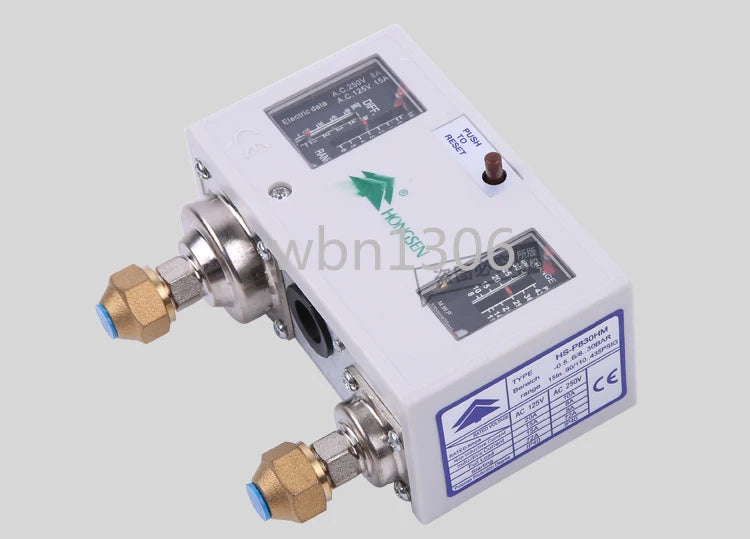 Pressure controller: high and low pressure, air pressure switch, air conditioner, automatic vacuum pressure controller, 830HM