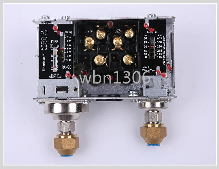 Pressure controller: high and low pressure, air pressure switch, air conditioner, automatic vacuum pressure controller, 830HM