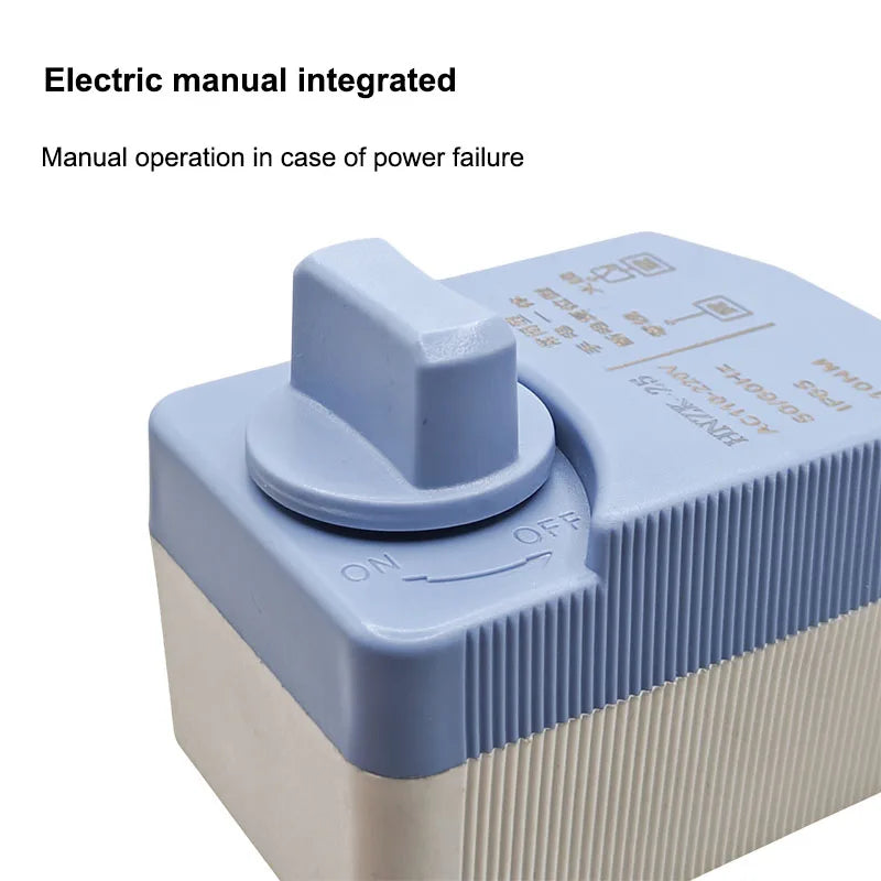 Brass Electric Ball Valve Waterproof Grade IP65 Motorized Ball Valve With Manual Switch Function 1/2" 3/4" 1" 12V/24V/220V
