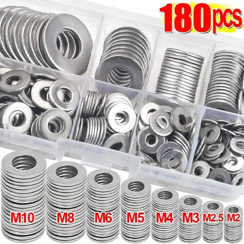 Stainless Steel Flat Washers for Ducting & HVAC Installations