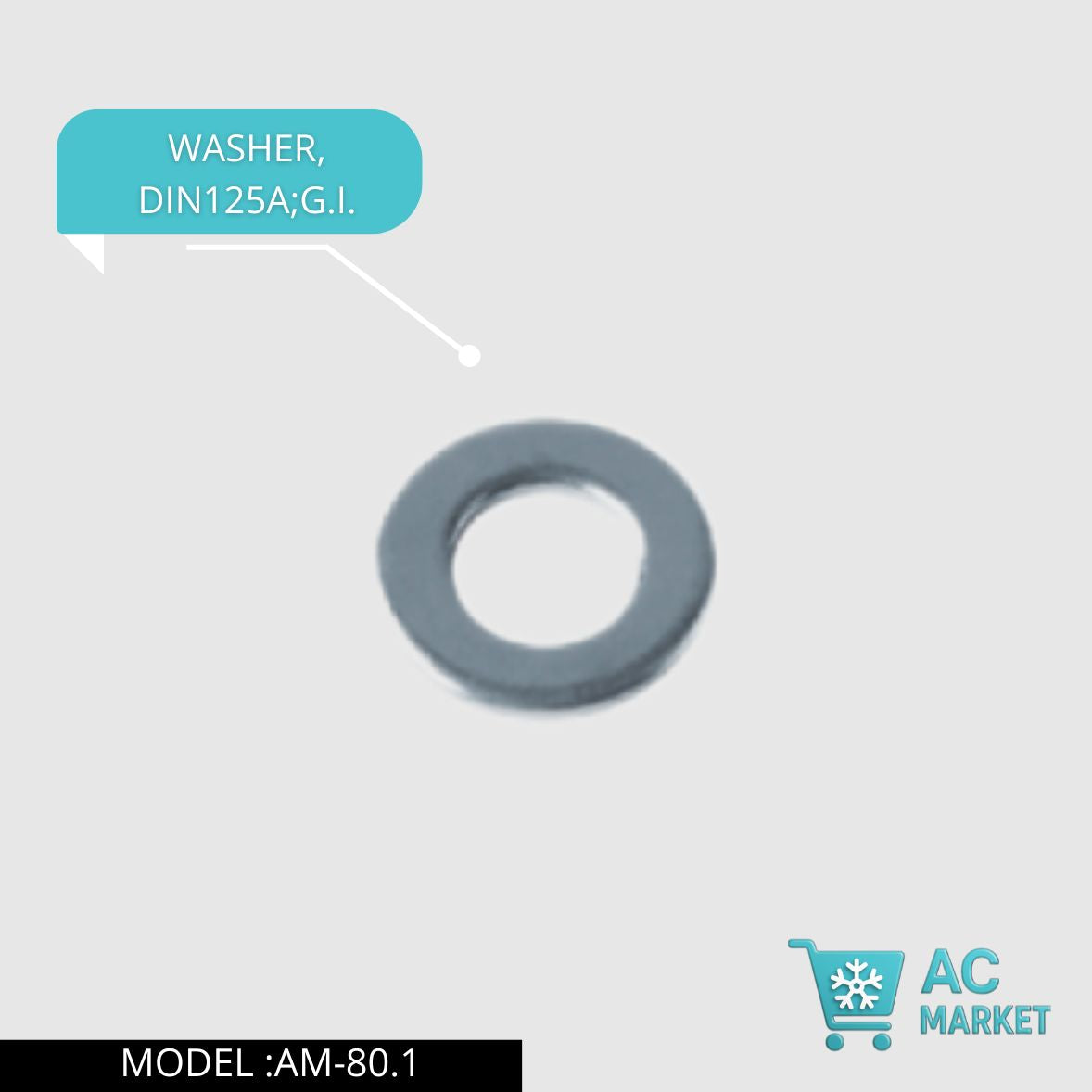 Stainless Steel Flat Washers for Ducting & HVAC Installations