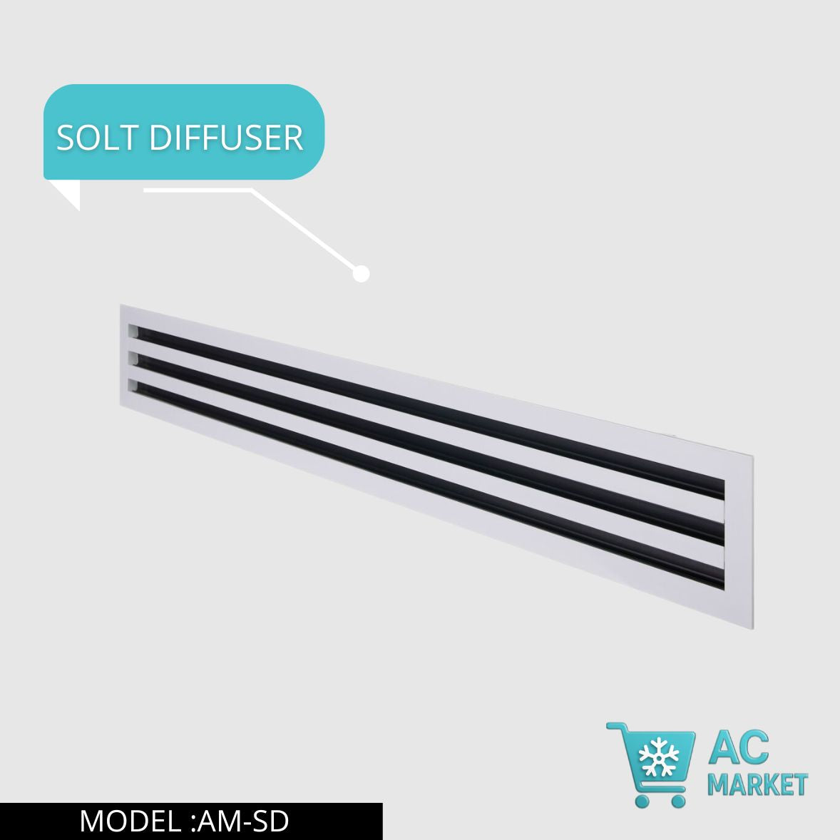 3 SLOT GRILL DIFFUSER سلوت جريل دفيوزر 3