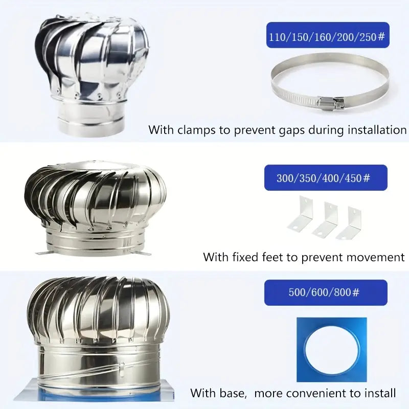 Non-electric roof ventilator