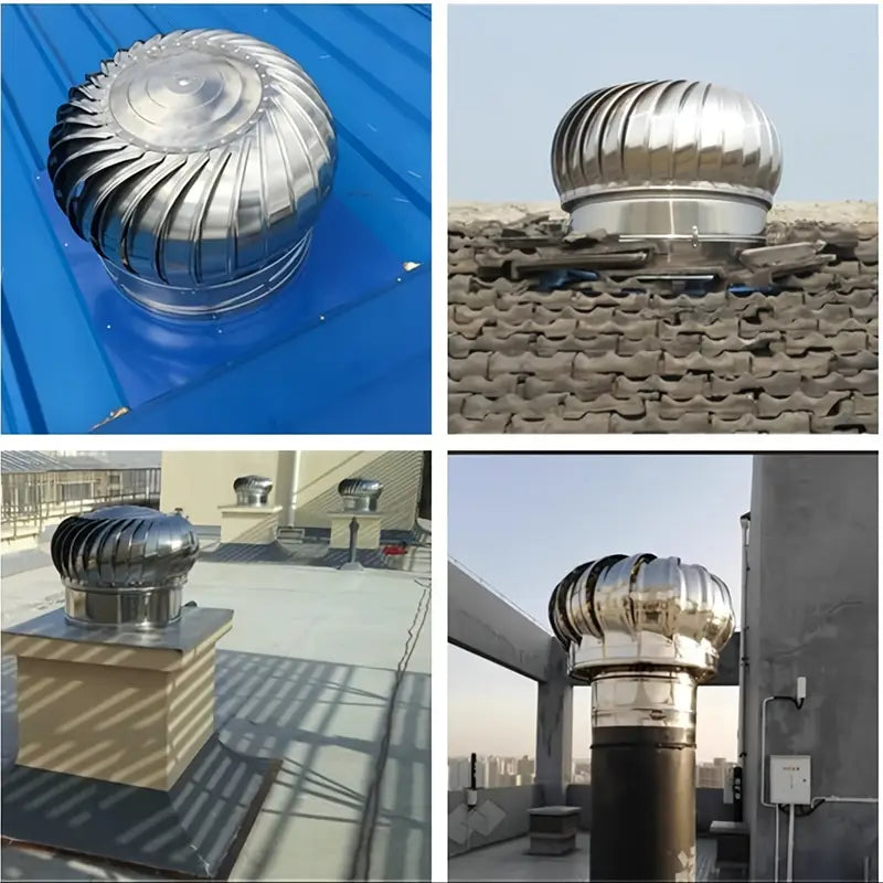 Non-electric roof ventilator