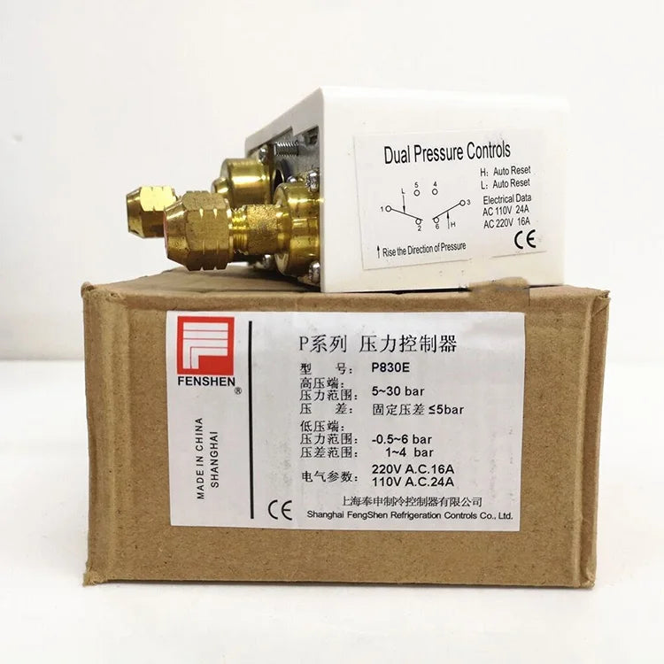 P830E P830HME P830HLME Pressure Protector Switch Air Conditioning Pressure Control Pneumatic Oil Pressure Controller