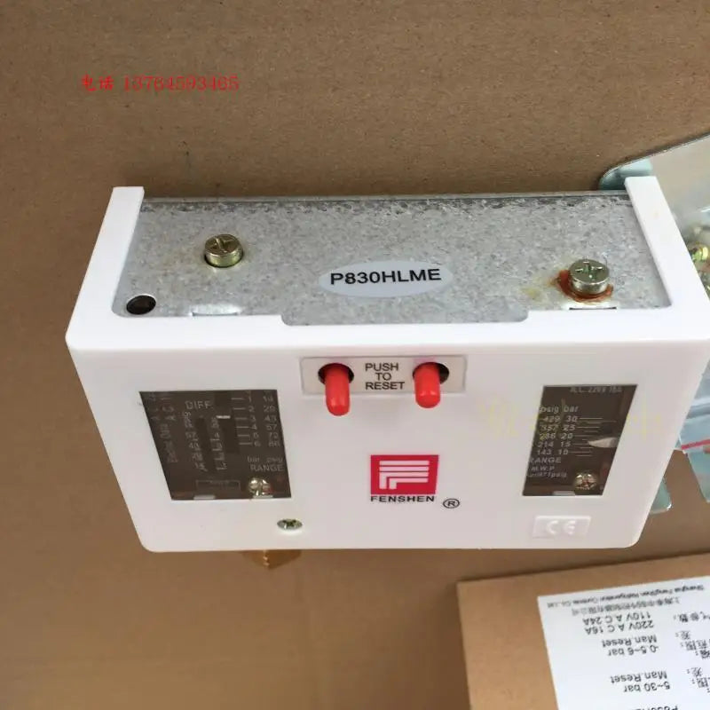 P830E P830HME P830HLME Pressure Protector Switch Air Conditioning Pressure Control Pneumatic Oil Pressure Controller