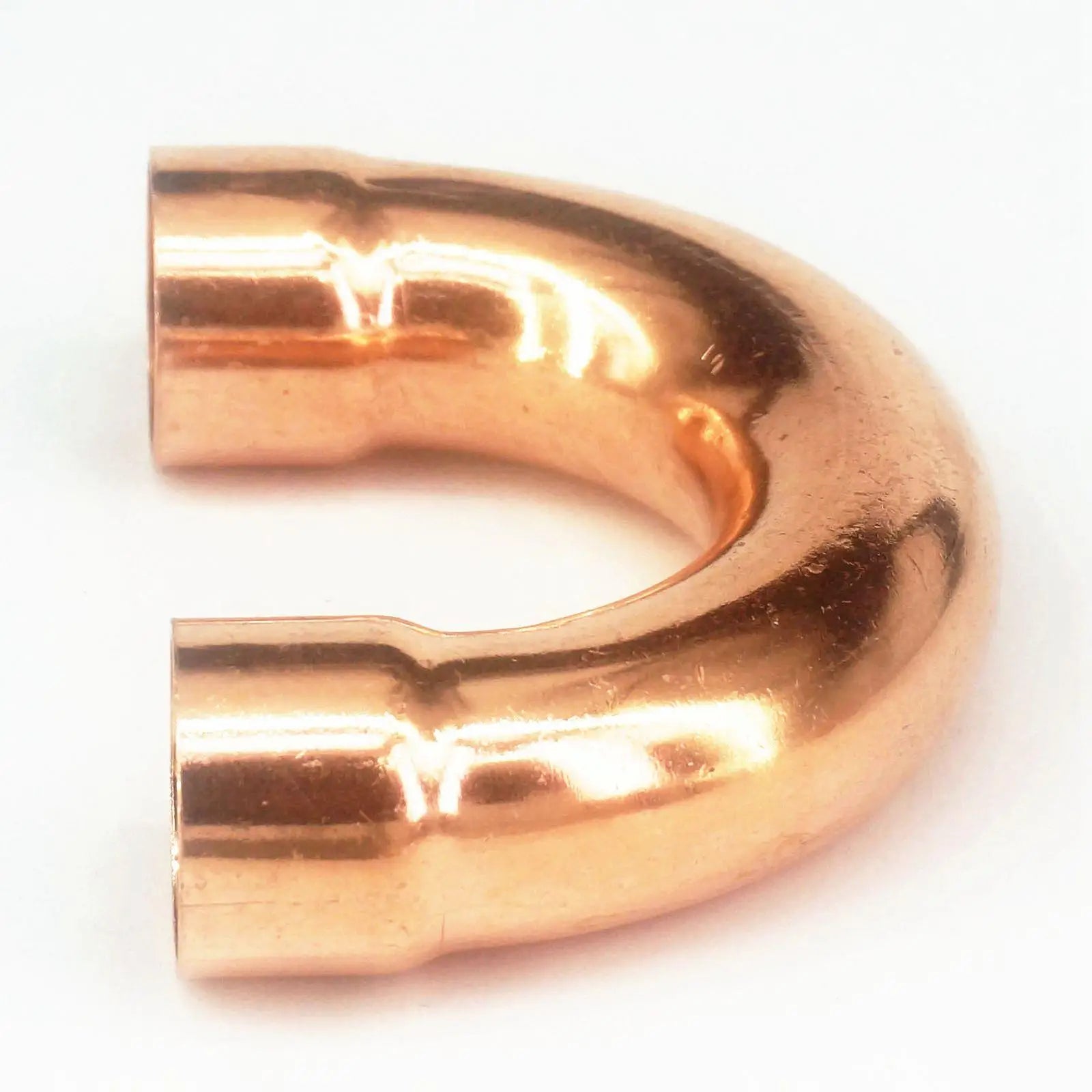 180 Angle Degree Return Bend Equal Copper Welding End Feed Plumbing Pipe Adapter  Fitting Gas Water Oil Refrigerator