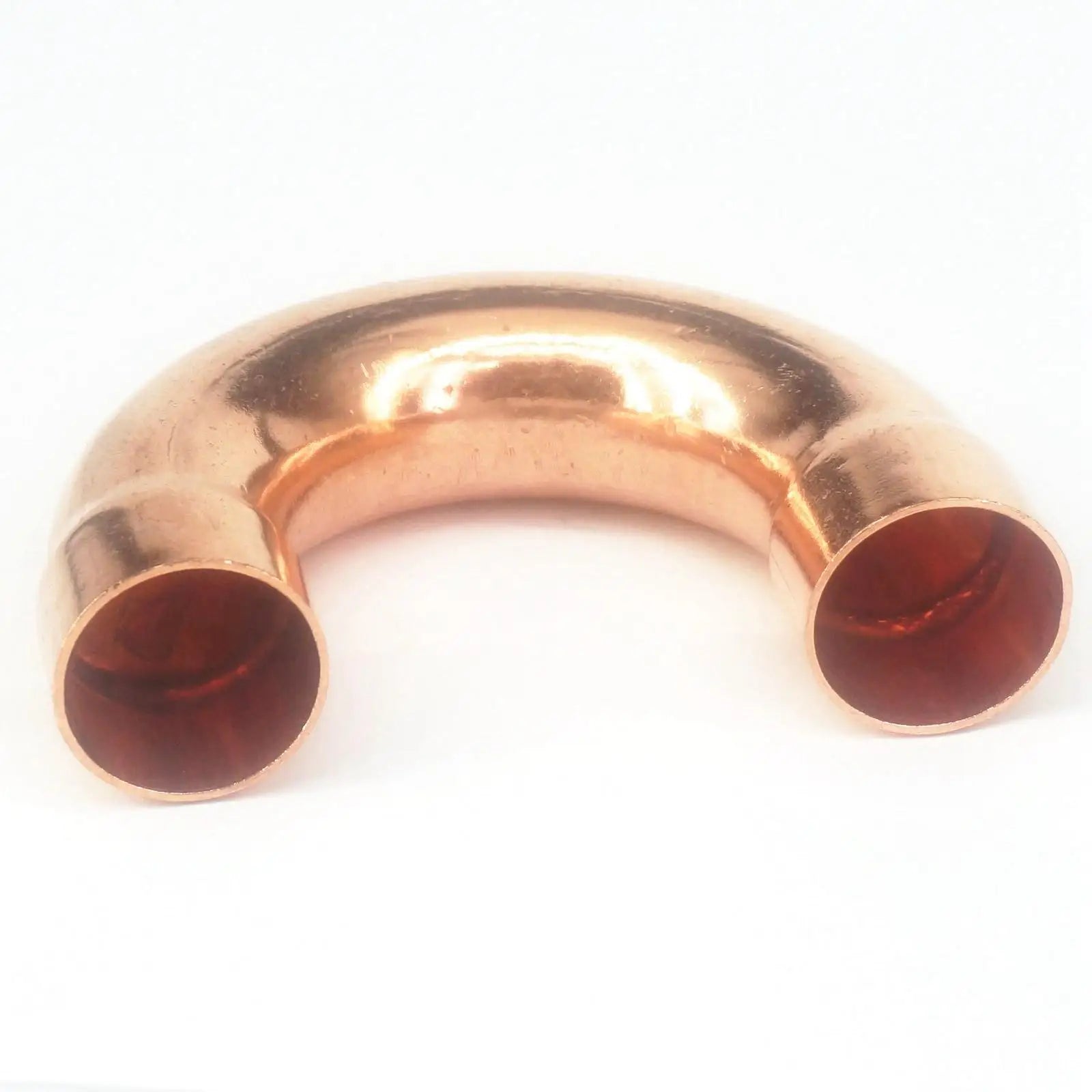180 Angle Degree Return Bend Equal Copper Welding End Feed Plumbing Pipe Adapter  Fitting Gas Water Oil Refrigerator