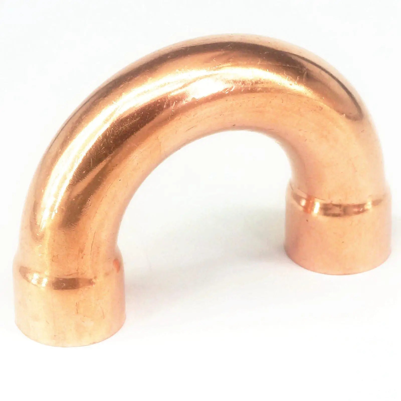 180 Angle Degree Return Bend Equal Copper Welding End Feed Plumbing Pipe Adapter  Fitting Gas Water Oil Refrigerator