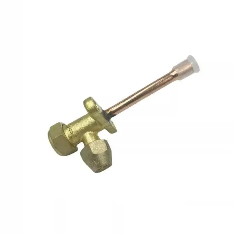 Straight Elbow 90 Degree Fit 1/4" 3/8" 1/2" 5/8" 3/4" 7/8" OD Copper Tube 3 Ways Angle Stop 3 Way Valve Fitting Air Conditioner