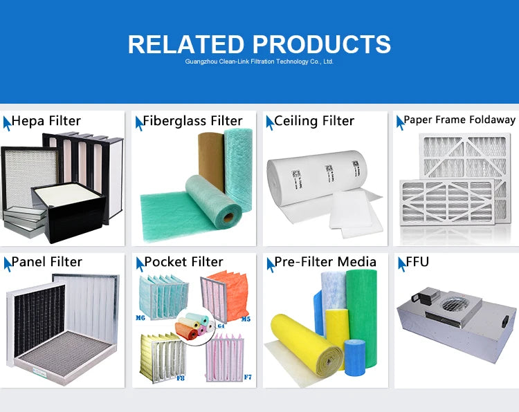 High Adsorption Activated Carbon Air Filter For Greenhouse Spray Booth Activated Carbon Filter Price
