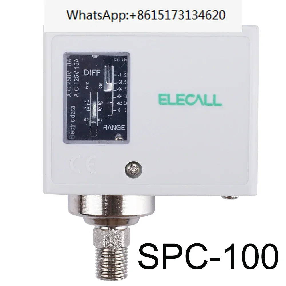 ELECALL  Automatic Pressure Controller Switch Digital Air Water Pump Compressor Pressure Controller
