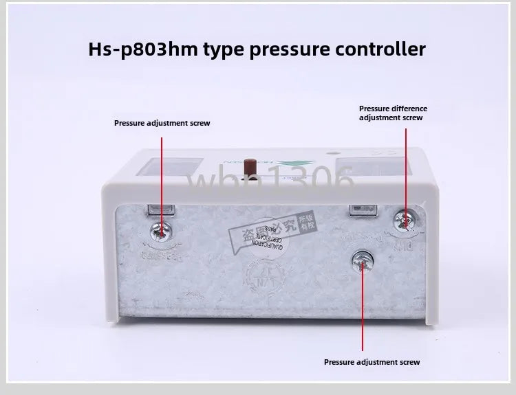 Pressure controller: high and low pressure, air pressure switch, air conditioner, automatic vacuum pressure controller, 830HM
