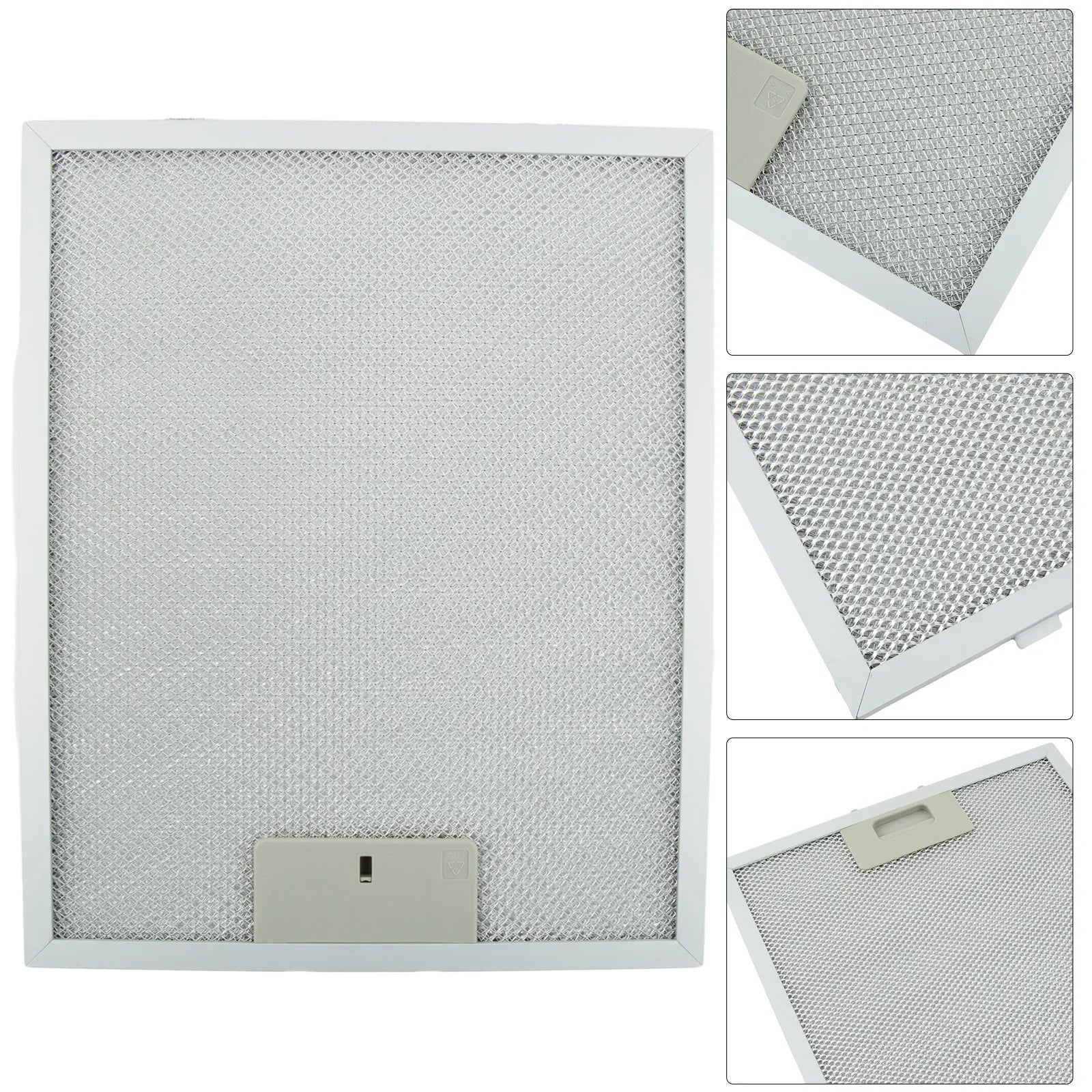 Hood Filter Cooker Hood Grease Filter Kitchen Extractor Ventilation Aluminum Aspirator Filter Mesh