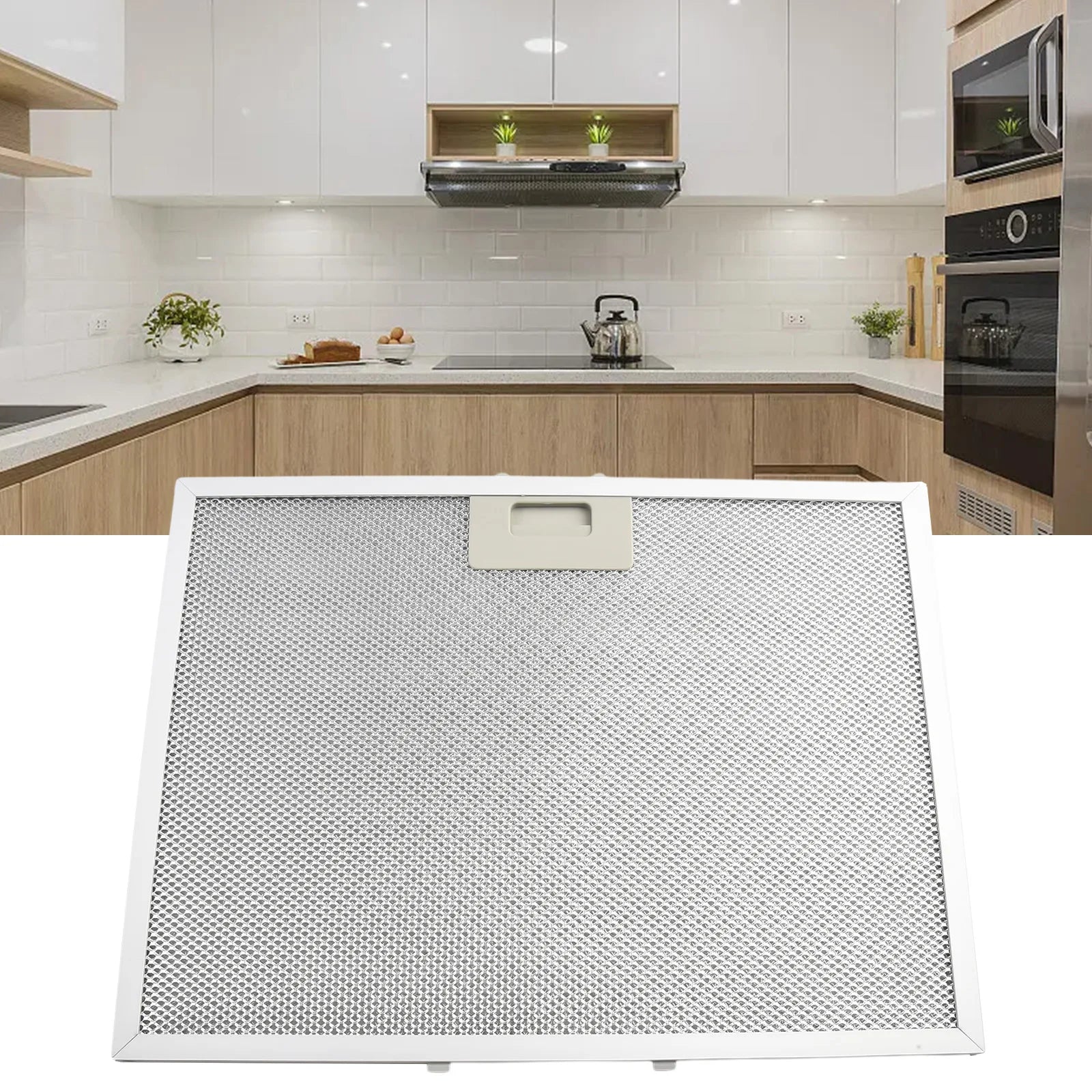 r Metal Mesh Extraction Ventilation Filter 400 X 300 X 9 Mm Range Hood Metal Grease Filter