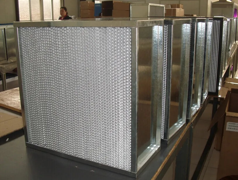 Deep Pleated True Hepa Filter H14 HEPA Filter 24x24x12