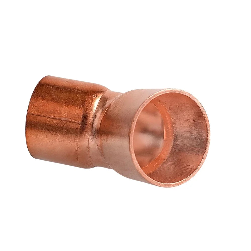 6.35-133mm ID Weld Socket End Feed Solder Elbow 45 135 Degree  Pure Copper Pipe Fitting Connector Air-Coniditioning
