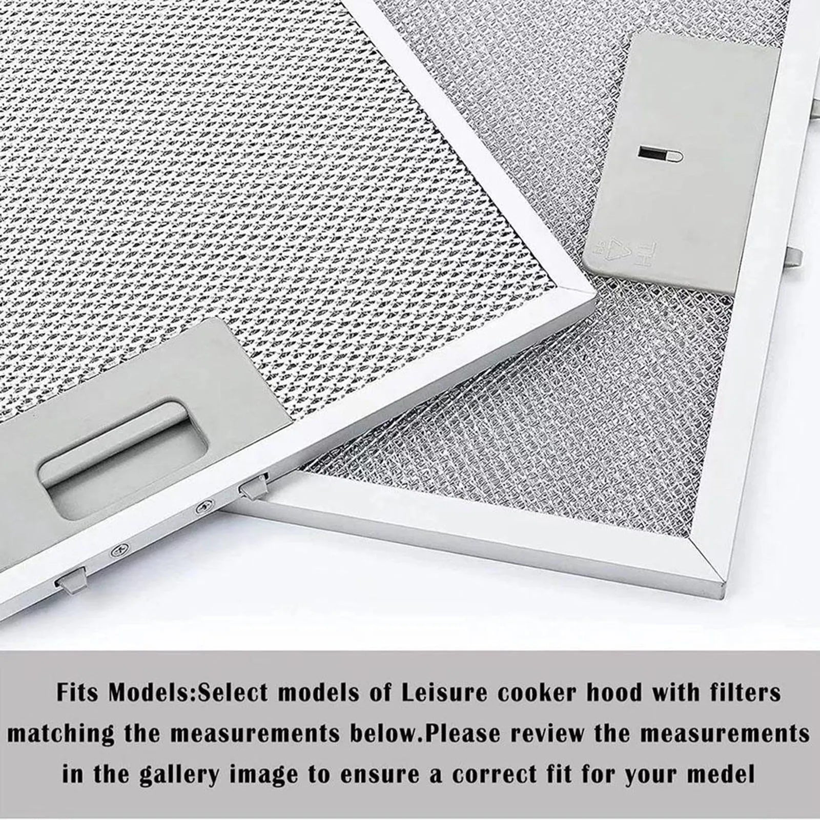 r Metal Mesh Extraction Ventilation Filter 400 X 300 X 9 Mm Range Hood Metal Grease Filter