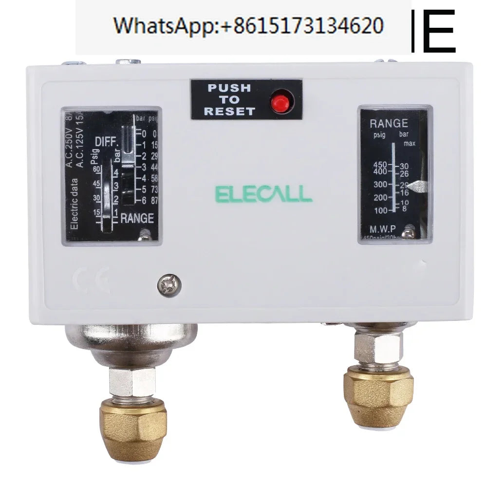ELECALL  Automatic Pressure Controller Switch Digital Air Water Pump Compressor Pressure Controller