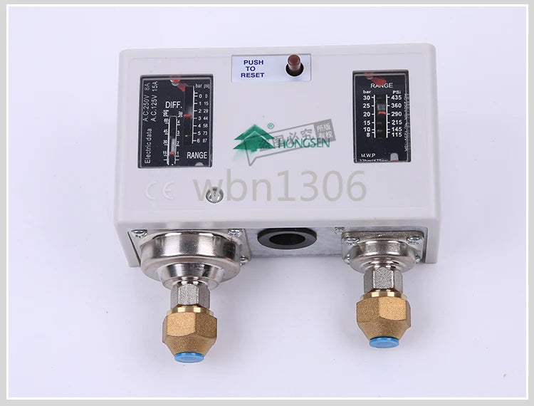 Pressure controller: high and low pressure, air pressure switch, air conditioner, automatic vacuum pressure controller, 830HM