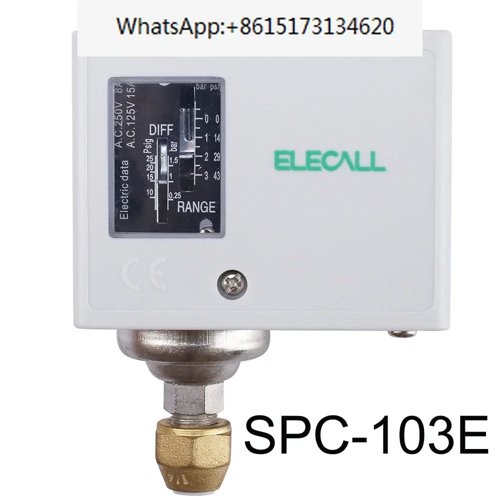 ELECALL  Automatic Pressure Controller Switch Digital Air Water Pump Compressor Pressure Controller