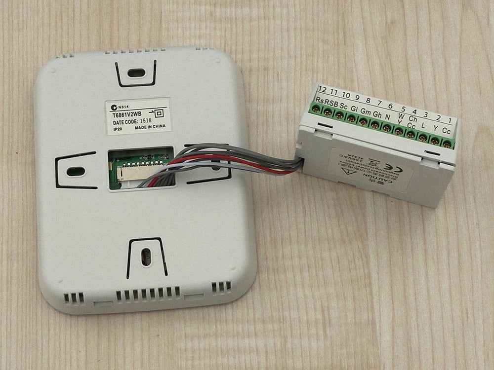 Honeywell T6861 Digital Thermostat FCU Air Conditioner Remote Temperature Controller Vertical Horizontal T6861V2WG T6861V1WG