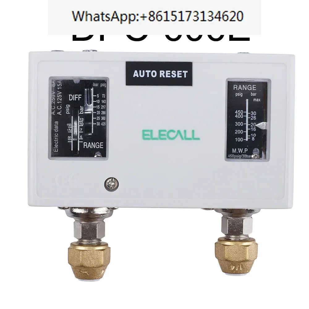 ELECALL  Automatic Pressure Controller Switch Digital Air Water Pump Compressor Pressure Controller