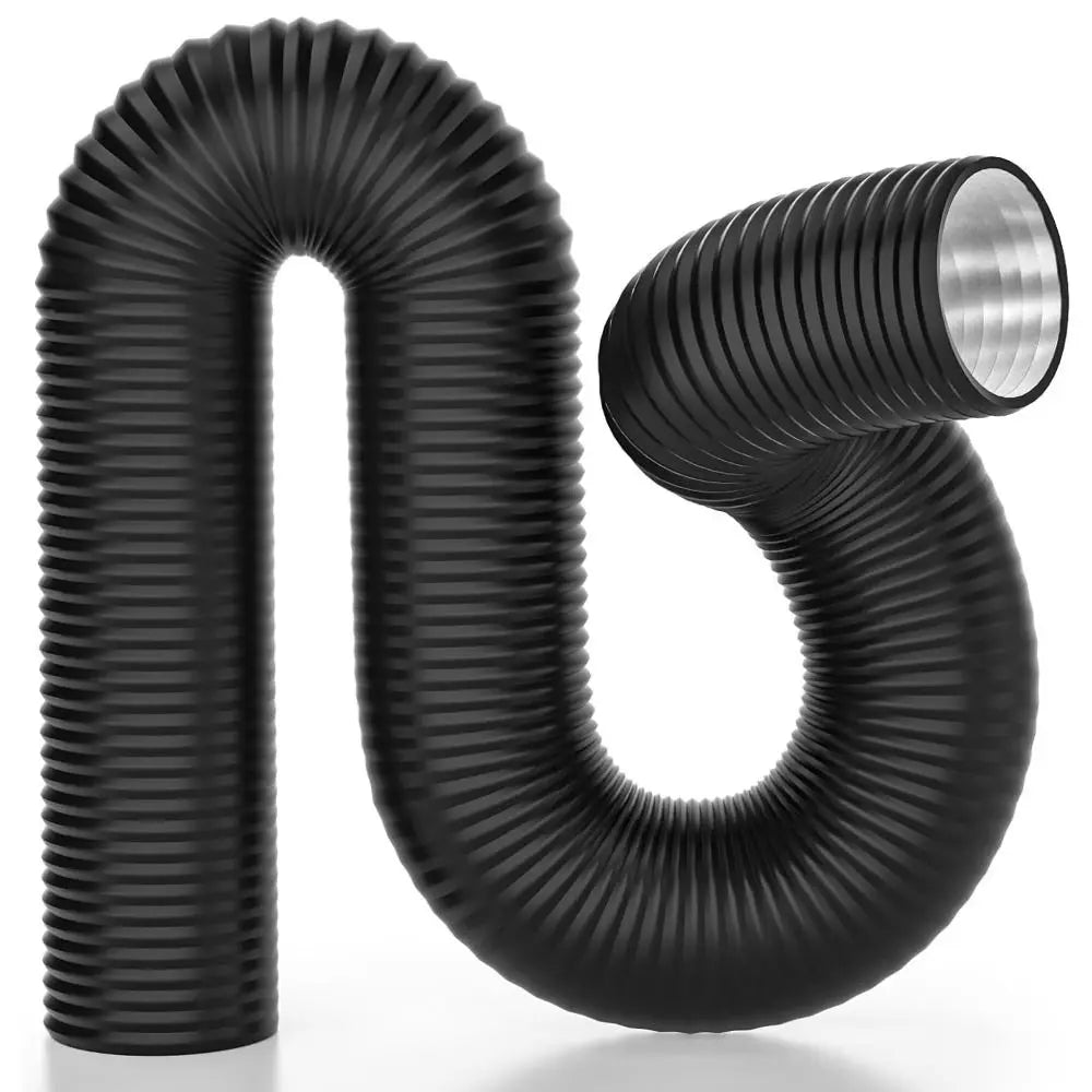 Flexible 6 inch Dryer Vent Hose Insulated Aluminum Foil Air Ducting 3 Layer Protection Heavy-Duty Exhaust Pipe Heating Cooling