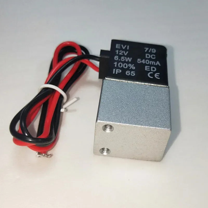 110V 220V Solenoid Valve 1/4" 1/8" 2 Way Normally Closed Direct-acting Pneumatic Valves For Water Air Gas Hot
