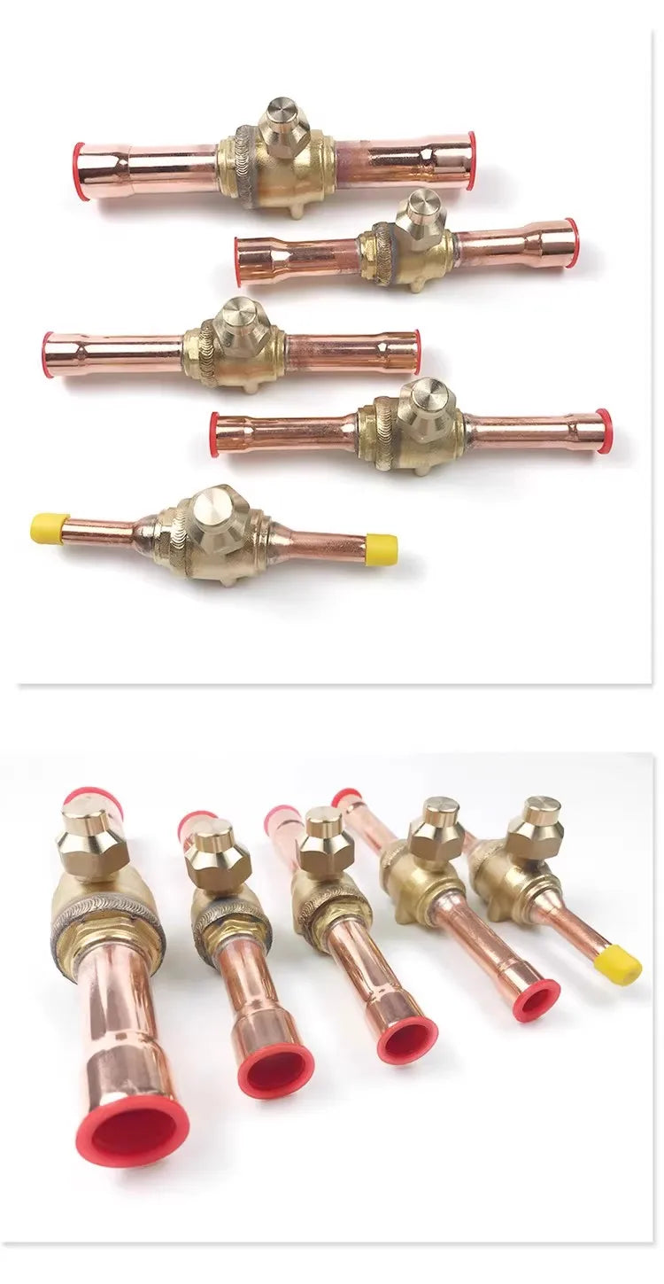 refrigerant ball valve SGB Air conditioning cold storage shut-off valve 1012 22mm refrigerantion valve  