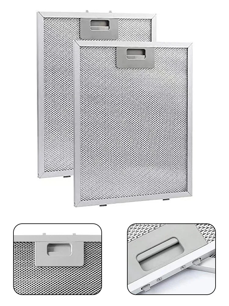 Hood Filter Cooker Hood Grease Filter Kitchen Extractor Ventilation Aluminum Aspirator Filter Mesh