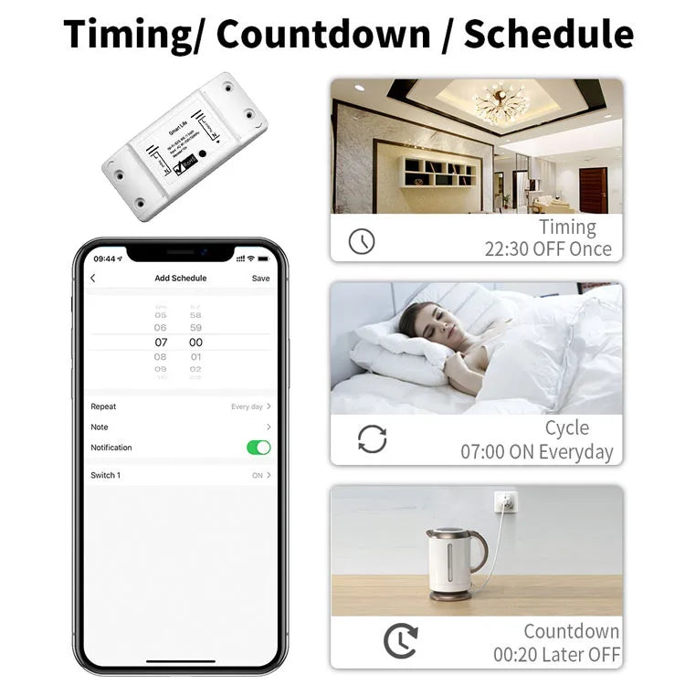 Tuya WiFi Smart Water Valve 3 Way Motorized Electric Ball Valve Smart Switch Timing Smart Life APP Alexa Alice Google Home