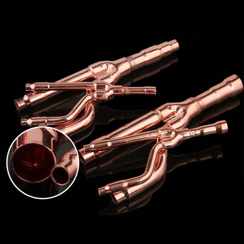 Air conditioning splitter 22T 33T 72T 73T branch pipe branch pipe central air conditioning manifold