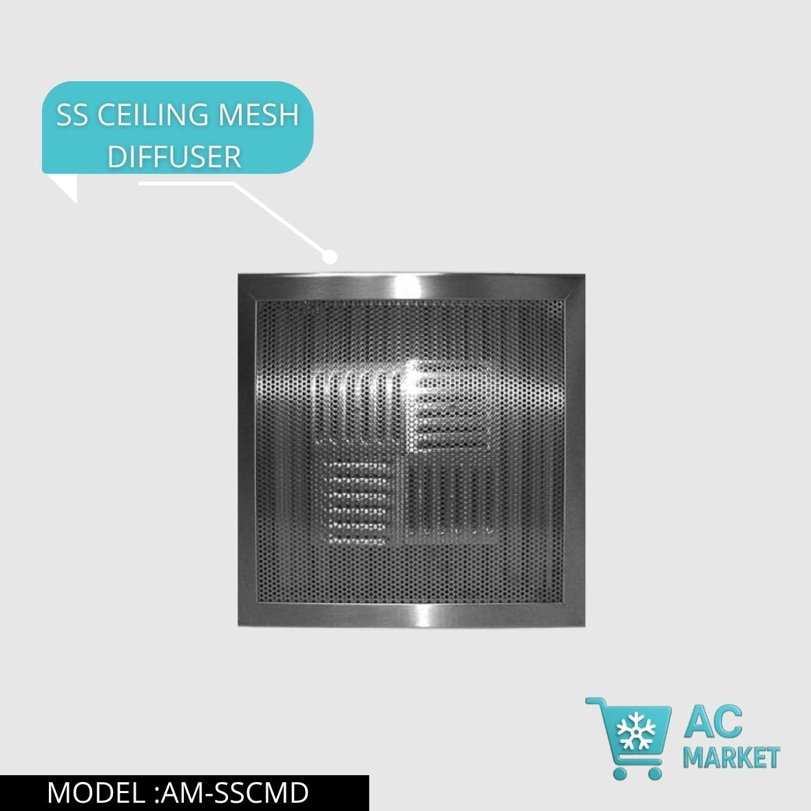 SS CEILING MESH DIFFUSER