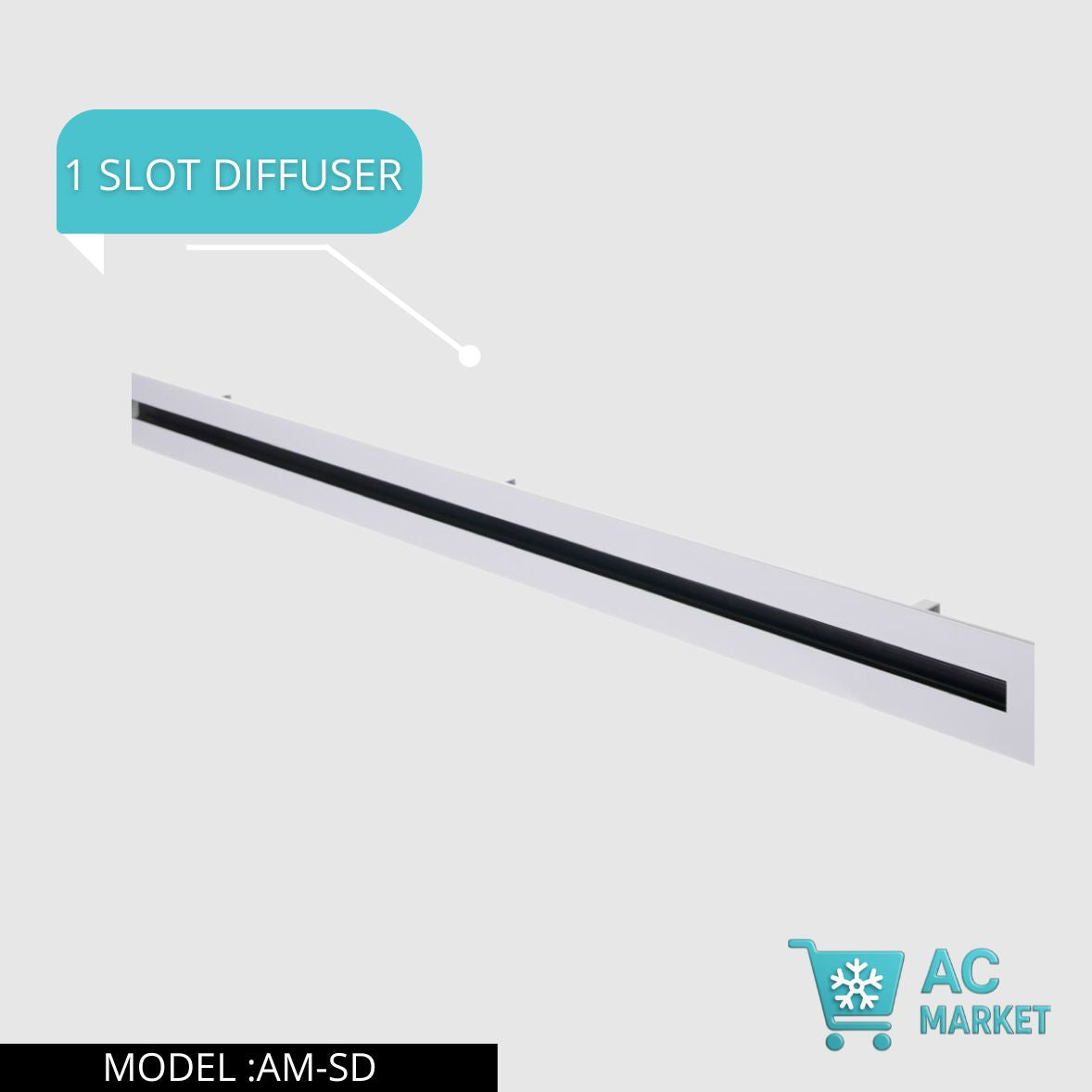 1 SLOT GRILL DIFFUSER  سلوت جريل دفيوزر