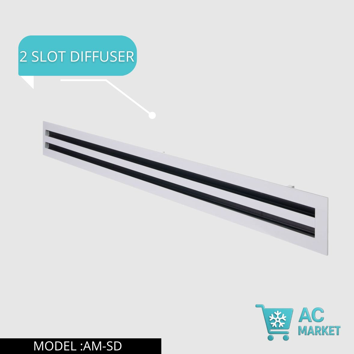 2 SLOT GRILL DIFFUSER  سلوت جريل دفيوزر 2