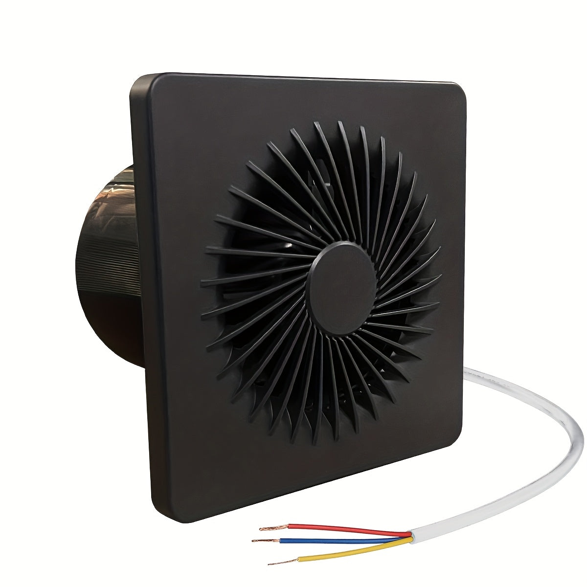 4-Inch Ventilation Fan, European Standard Exhaust Fan, 100m3/h Airflow, Hardwired Installation, Air Purification Equipment with Deflector Baffle, Quiet Operation, Dehumidifying &amp; Ventilating for Kitchen, Bathroom, Pet Room, G